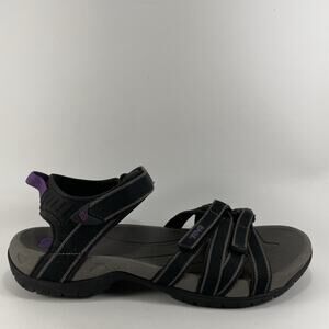 Teva Tirra SN 4266 Black Hiking Outdoor Sandals Women's Size 9 Shoes Strappy